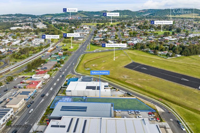 Top View - Shellharbour Airport Rear